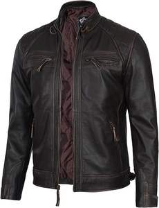 แจ็คเก็ตหนังดีไซน์ล่าสุด ใส่สบายสำหรับฤดูหนาว ปี 2025 คุณภาพสูง แฟชั่นทันสมัย แขนยาว พร้อมจำหน่ายออนไลน์ - Product Image 2