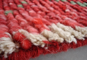Umweltfreundlicher Marokkanischer Handgeknüpfter Wollteppich Modernes Design AISHA FABS Abstraktes Muster Rechteckiges Modell ILY Mittlerer Flor - Product Image 5