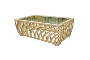 Sofá en Forma de L para Exteriores, Moderno, Ecológico, Cómodo y Duradero, con Acabado de Mimbre y Ratán - Product Image 4