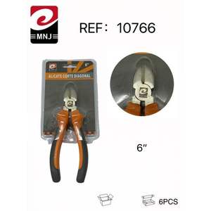 Couteau utilitaire de 6 pouces avec manche en plastique et coupe-fils, série ALICATES - Product Image 1