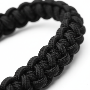 OEM ODM 2026 Lanières de sécurité noires professionnelles personnalisées avec logo, lanières en viscose de qualité supérieure - Product Image 2