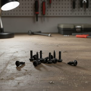 PDC Pan Head Washer Phillips Drive Drill Point Black Coated Carbon Steel Standard Thread Class 4.8/6.8 DIN/ISO Inch <b>Screw</b> Model - Product Image 1