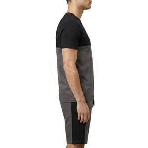 Conjunto de Ropa de Dos Piezas para Hombre, con Camiseta y Pantalones Cortos, Diseño de Tela Suave, Ideal para Uso Casual en Verano - Product Image 4