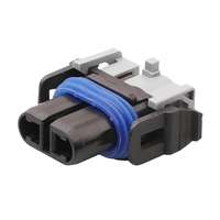Adaptateur automobile 2 broches Jinhang2P-BL de haute qualité avec contacts en cuivre et nylon pour faisceau de câblage automobile, bobine d'allumage, indice de protection IP67