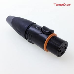 Connecteur XLR femelle 3 pôles en alliage de zinc Courant nominal 15A - Product Image 2