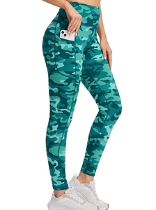 Custom <b>Women</b> Satin Seamless AND1 Workout <b>Leggings</b> High Waist Gym Yoga <b>Compression</b> Fitness Athletic Activewear - Product Image 3