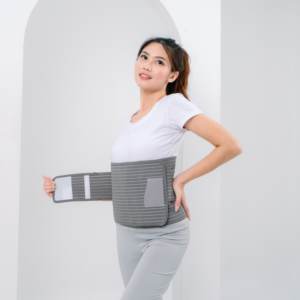 Ceinture abdominale post-partum élastique en bambou nano de haute qualité, respirante, antibactérienne, lavable, confort quotidien, fraîche - Product Image 6