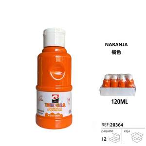 Aquarelle Orange Tempera Naranja Premium – Produit de peinture à l'eau de qualité supérieure - Product Image 1