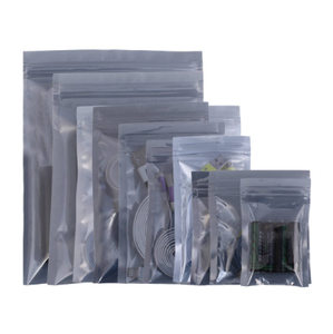 LDPE Antistatic Zipper Top Jumbo <b>Bag</b> L90xW90xH110cm Durable ESD Protection Biodegradable Bulk Material Packaging Customizable - Product Image 1