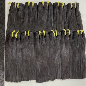 ผม Remy แบบทอสองชั้นสำหรับต่อผมมนุษย์ผมตรงแบบไม่ถักทออัจฉริยะที่มองไม่เห็นสำหรับผู้หญิงผมตรงแบบดิบบริสุทธิ์จากเวียดนาม - Product Image 1
