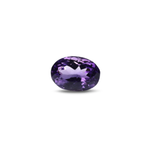 Natural Oval Cut Amethyst 5.75 Carat Loose Gemstone for Fine Jewelry - Product Image 1
