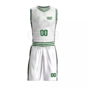 Uniformes de basket-ball légers Uniformes de basket-ball de qualité supérieure Uniformes de basket-ball personnalisés en couleur unique - Product Image 2