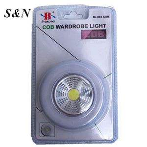 COB Wardrobe <b>Light</b> 3W <b>LED</b> <b>Sensor</b> <b>Motion</b> Detection Cabinet Lighting - Product Image 1