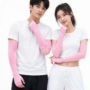 Women’s UV Protection Fingerless Gloves Stretchy Arm Sleeves For Sun Protection Driving And Fitness - Product Image 4