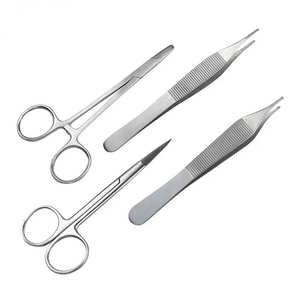 Kit de pratique de suture en acier inoxydable 6 pièces pour étudiants en médecine – Instruments chirurgicaux de base pour la formation aux techniques chirurgicales par Grip Surgical - Product Image 4