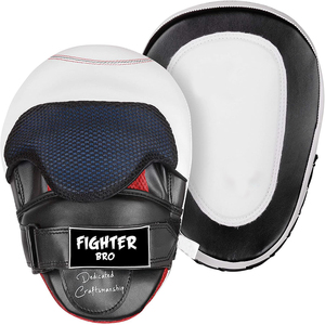 Boxing Focus Pads Top Demand Product Punch Mitts Kickboxing Training Hook And Jab Pad Synthetic Leather Export Custom Size - Product Image 1
