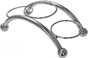 Stainless Steel 3-Tier salad <b>stand</b> for Buffet - Product Image 2