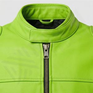 Blouson en cuir pour motos, haute qualité, couleur personnalisée, vêtements de sport, techniques d'impression Hump, pour motards et équipes de course, durable - Product Image 4