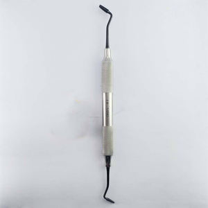 Pulidor Dental de Doble Punta DI-7480 Manual de Acero Inoxidable con Empuñadura Moleteada, Instrumento Quirúrgico Clase I Shuja Surgico - Product Image 1
