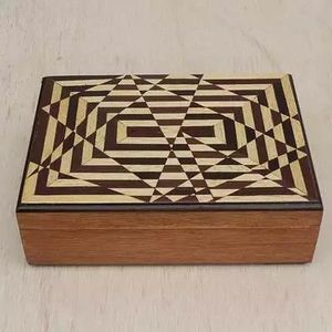 Minimalist Black & White Resin Inlay Mdf Rectangle Storage Boxes Set of 2 Stackable Glossy Cardboard <b>Bins</b> for Bedroom Neatening - Product Image 4