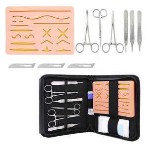 Kit de pratique de suture manuelle en acier inoxydable Java Surgical JS-SPK-030 pour la formation des étudiants en médecine et en médecine vétérinaire - Product Image 1