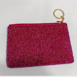 Monedero de cuentas hecho a mano con diseño BAGEL, bolsa con cierre magnético personalizado |   Mini Cartera de Mano Bordada |   Bolsos Casuales | - Product Image 1