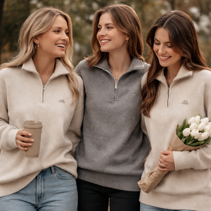 Suéteres Casuales de Punto Ecológicos para Mujer con Bordado, Pedido al por Mayor, Servicio OEM, Venta Directa de Fábrica - Product Image 6