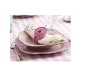 Anneaux de serviette en coton crocheté de qualité supérieure avec support décoratif fantaisie pour la table, idéal pour les banquets, les hôtels et l'exportation de mariage - Product Image 1