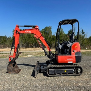 รถขุดขนาดเล็ก Kubota KX033-4 รุ่นดั้งเดิม น้ำหนัก 3.3 ตัน เครื่องขุดขนาดกะทัดรัด เครื่องยนต์ดีเซลทรงพลัง สำหรับงานก่อสร้าง - Product Image 3