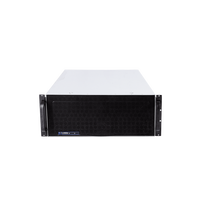 Boîtier de serveur 4U haute densité à 15 baies, boîtier de stockage en rack avec backplane haute vitesse NVMe SAS SATA