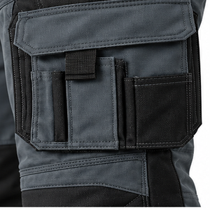 Pantalons de travail durables pour hommes, pantalons cargo utilitaires, multi-poches, vêtements de travail industriels, uniforme, fournisseur en gros d'usine OEM personnalisé - Product Image 5