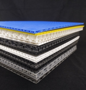 แผ่นโพสเตอร์พิมพ์ลายรังผึ้ง PP เคลือบเงา ป้องกันรังสียูวี สีสันสดใส - Product Image 4