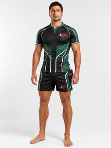 Uniforme de rugby atlético que ofrece comodidad transpirable, construcción de primera calidad y movilidad superior para el juego competitivo. - Product Image 1