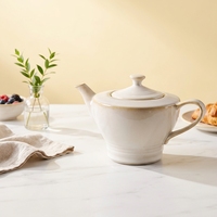 Service de table en porcelaine crème blanche style bohème classique ST, assiettes à pâtes, plats plats en céramique, style européen, écologique, compatible lave-vaisselle