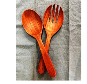 Ustensiles à salade écologiques faits à la main, compatibles lave-vaisselle, pour la cuisine à domicile, fabriqués en Inde - Product Image 5
