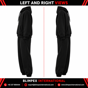 Ropa Personalizada para Hombre con Estampado Digital Blimpex, 100% Algodón, 500gsm, Sudadera Transpirable Estilo Urbano, Ropa Deportiva de Invierno de Pierna Recta - Product Image 2