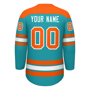 Jersey de Hockey sobre Hielo Personalizado para Hombre, con Letras Bordadas y Diseño Personalizado, Mangas Largas - Product Image 2