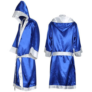 Disfraz de Boxeador para Hombre, Túnica de Boxeo MMA con Capucha, Disfraz de Luchador Campeón de Algodón Ligero para Halloween y Cosplay - Product Image 4