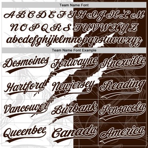 Professional Fastpitch Softball Jersey White Brown Graphic Pattern Lightweight Athletic Sportswear Custom Sublimation Factory - Product Image 4