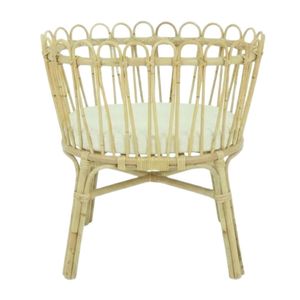 Meilleure vente : Support de berceau en rotin naturel pour poupée, le meilleur lit d'appoint pour poupée, jouet de mobilier de chambre d'enfant, vente en gros - Product Image 2