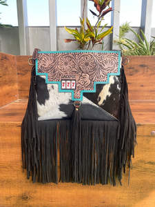 Bolso bandolera de cuero mecanizado a mano de marca famosa 2024 para mujer, bolso de hombro de cuero de vaca genuino de diseñador de lujo - Product Image 3