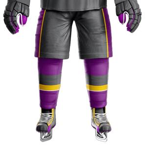 Ensemble d'uniformes de hockey sur glace personnalisés avec impression par sublimation et broderie de badges |   Pantalons en jersey OEM en gros - Product Image 5