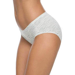 Tangas de punto suave de poliéster/algodón para mujer, de tiro medio, sin costuras, transpirables, de secado rápido, ligeras, lisas y cómodas para el día a día. - Product Image 5