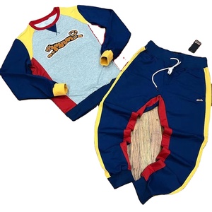 100% Cotton Streetwear Hoodie Sweatpants Jogger Sets Plus Size Winter Cargo <b>Pants</b> Tracksuits Suit with Hood - Product Image 6