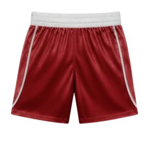 Pantalones Cortos de Boxeo Rojos Oscuros para Hombre, Ropa Deportiva para Entrenamiento, Combate, Competencia, Ropa Deportiva de Alto Rendimiento - Product Image 2
