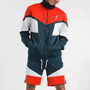 Modern Fitness Men Windbreaker Shorts <b>Set</b> <b>Crafted</b> With Premium Finish Men Windbreaker Shorts <b>Set</b> Daily Outdoor Use - Product Image 1