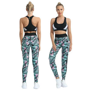 Conjunto de Yoga para Mujer al por Mayor con Logotipo Personalizado, Nuevo Modelo 2026, Spandex/Nylon, Cintura Elástica sin Costuras, Largo Completo - Product Image 6