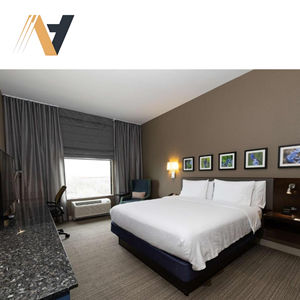 Ensemble de meubles de chambre à coucher moderne Twin XL pour hôtel, pour la rénovation de la chambre d'hôtes et l'usage commercial, Hilton Garden Inn - Product Image 1