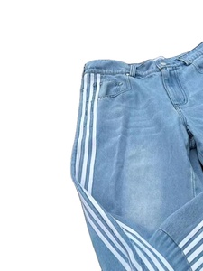 Pantalones de mezclilla personalizados con estilo informal para hombre, pantalones vaqueros holgados con múltiples bolsillos de gran tamaño, cómodos, duraderos, hasta el suelo, con pierna ancha - Product Image 2