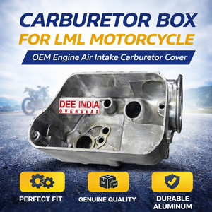 Caja de Carburador para Motocicleta LML |   Caja del Filtro de Aire, Repuesto OEM - Product Image 2